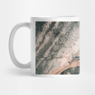 Adam Ondra Climbing Painting Mug